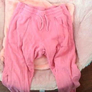 Pink joggers for girls
